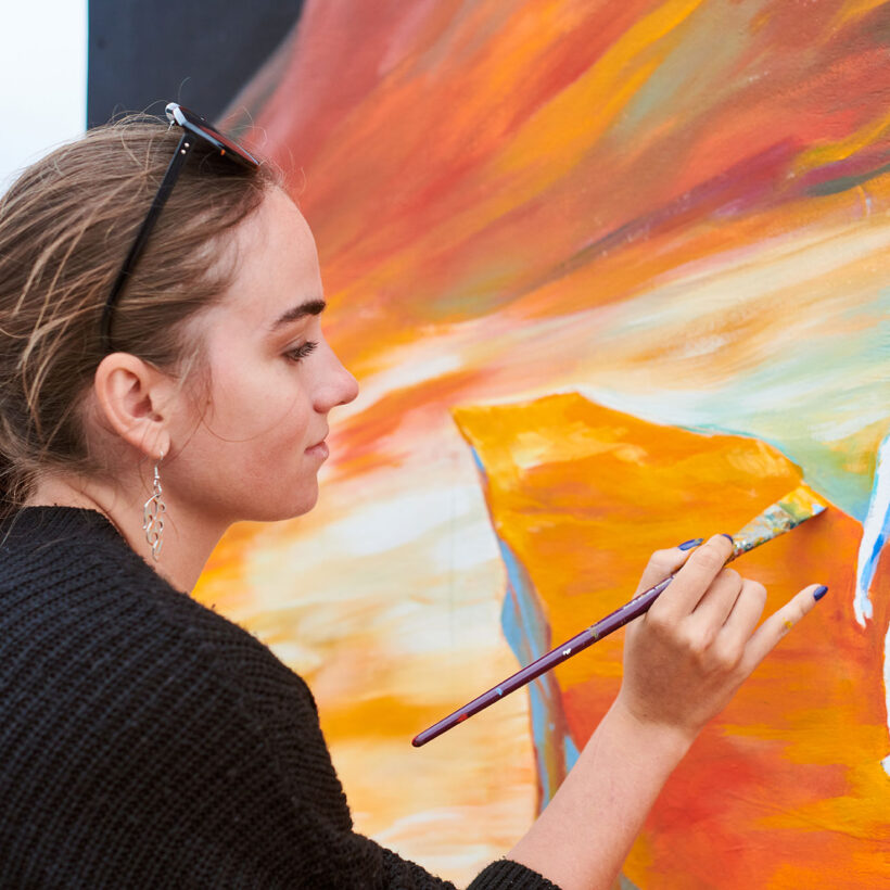 Mitmachprojekt - Interaktive Kunstgalerie