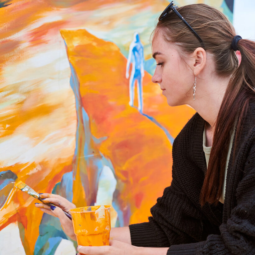 Mitmachprojekt - Interaktive Kunstgalerie